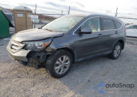 2014 Honda Cr-V Ex-L из США, поврежденный, VIN 2HKRM4H75EH616405